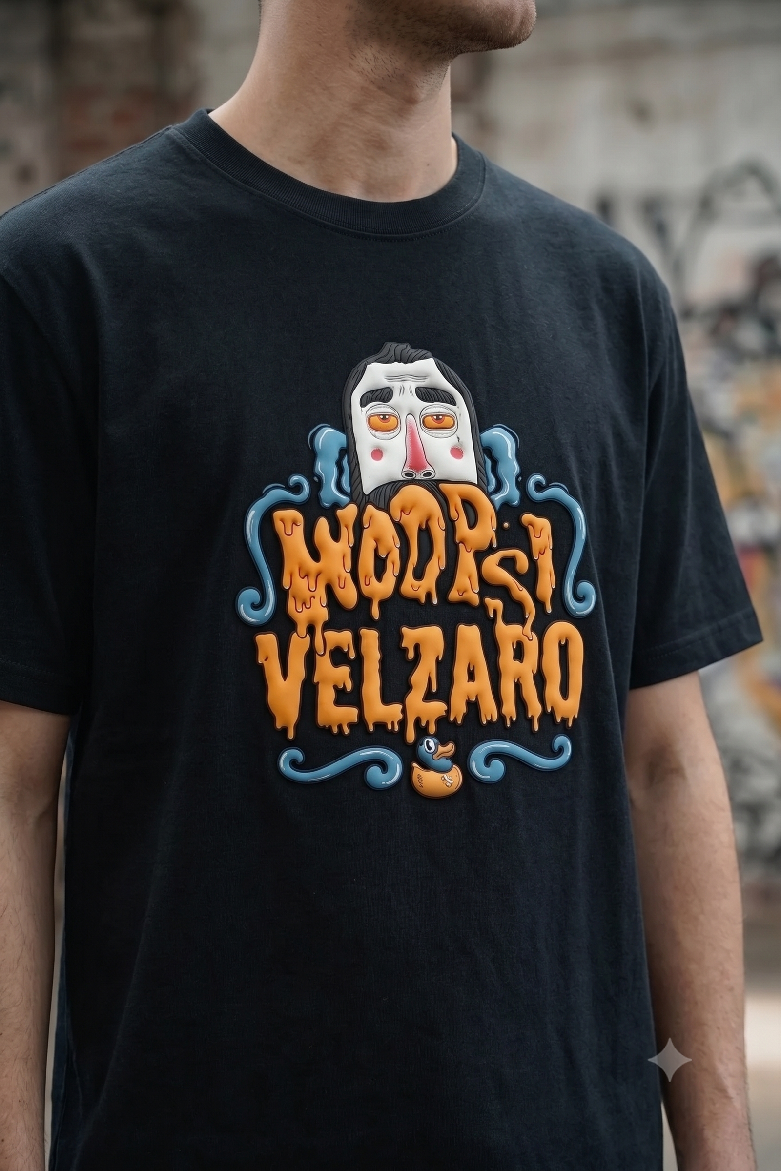 VELZARO “Stay High” Street Art Graphic T-Shirt - Image 2